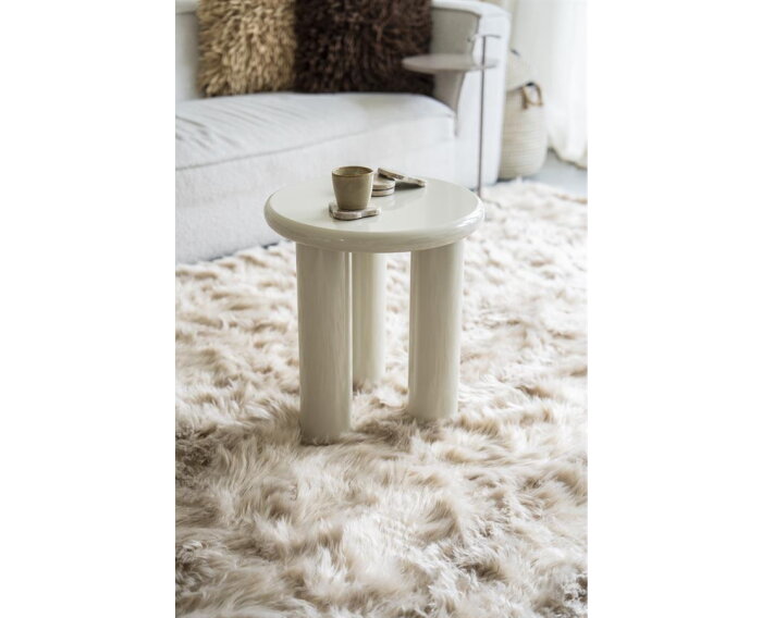 Side table Bloop 45x45cm - beige | BY-BOO