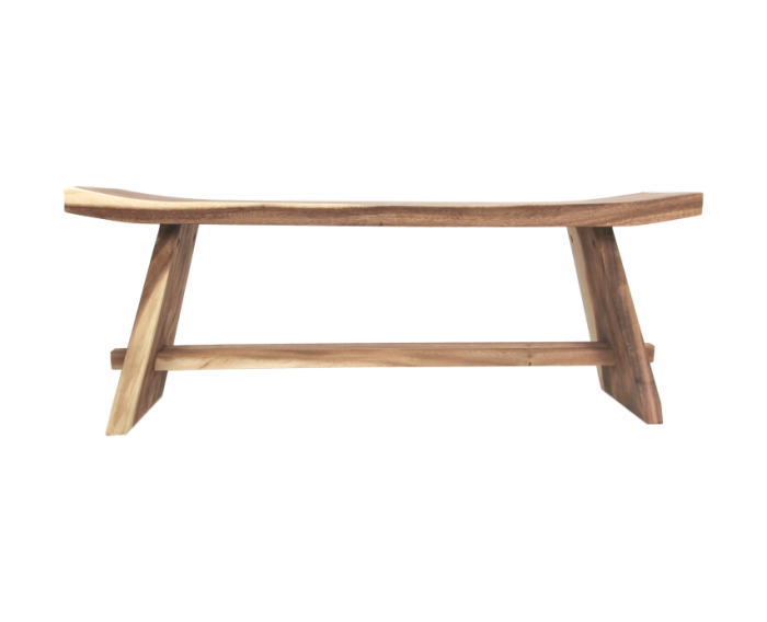 Decoratieve bank Osaka - 150x30x47 - Naturel - Munggur
