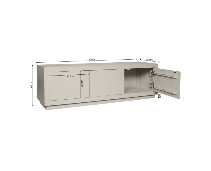 Tv meubel Brussel Sand | 150 cm