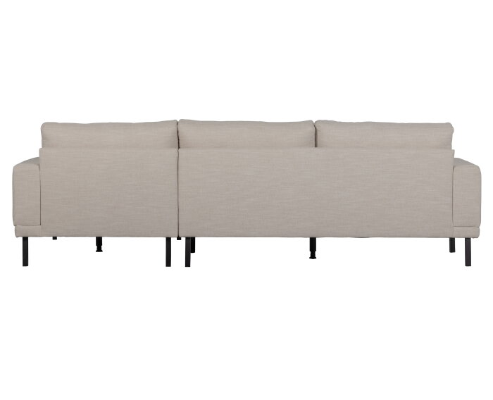 River Chaise Longue Padded Rechts Naturel - WOOOD