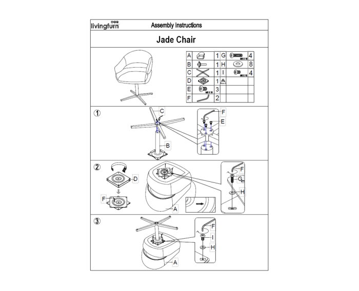 Eetkamerstoel Jade Beige