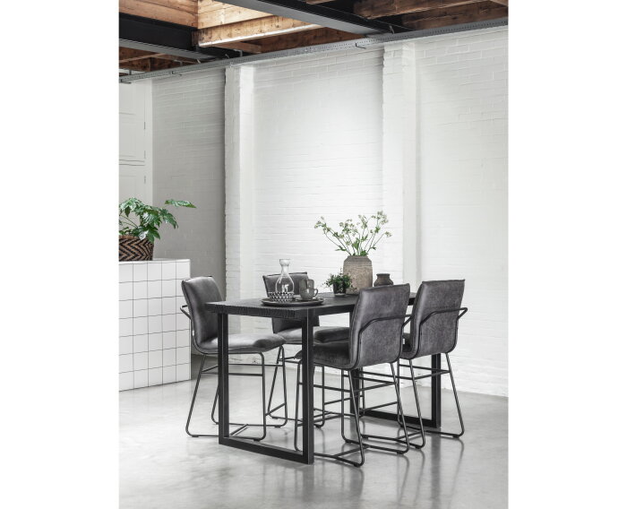 Timeless Black Counter tafel Beam Teakhout - 150x80x90 cm