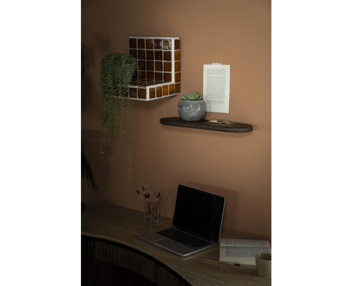 Wandplank Tre 1 - bruin | BY-BOO