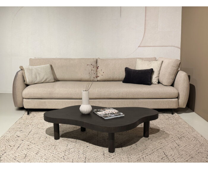 Salontafel Tobago organisch 135cm - Espresso
