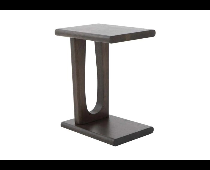 Laptoptafel Flow eikenhout H60 cm - Espresso