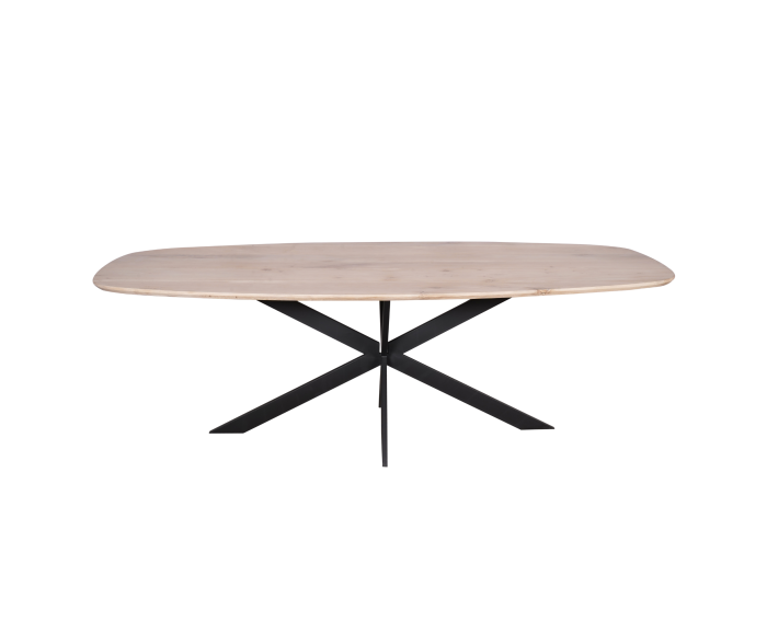Eiken eettafel Ferris | Deens Ovaal 200 cm | Naturel