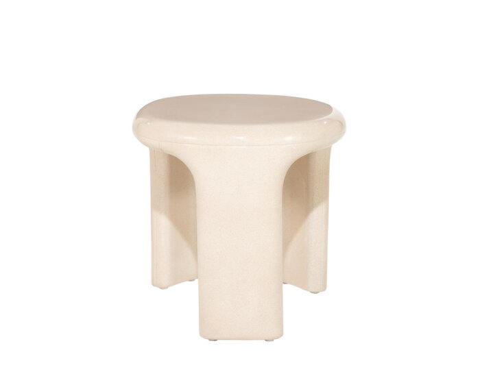 Bijzettafel Kane 50x50cm - beige | Eleonora