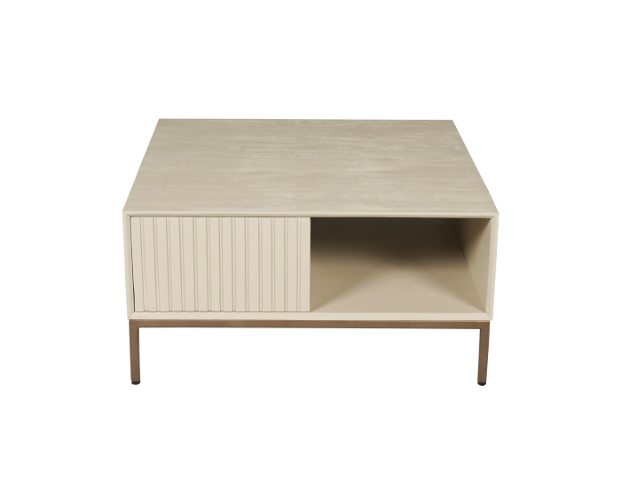 Salontafel Madison Sand | 80 cm | Vierkant