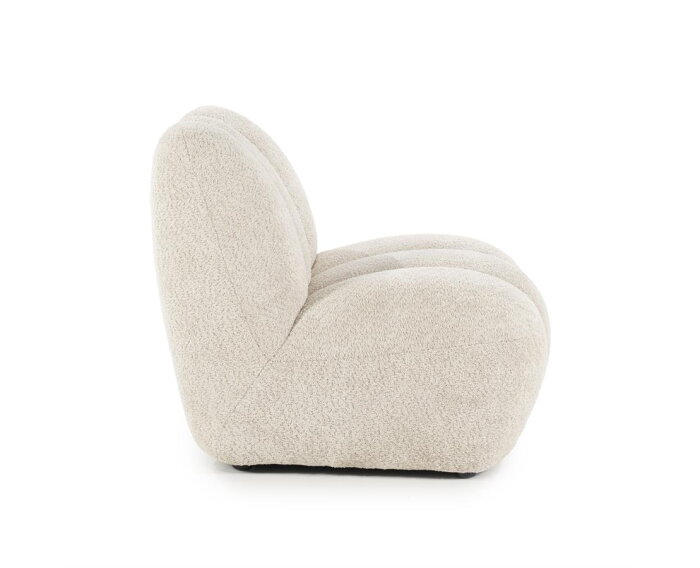 SEVN Fauteuil Lisa – Speels design met ronde vormen en ultiem zitcomfort - Anthology Beige