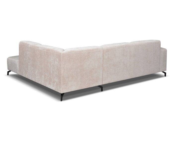 Hoekbank Milena Beige - Astra 3 &ndash; Ottomane Rechts &ndash; 274x210 cm