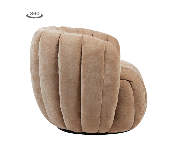Verdi Fauteuil - Maloy 34 taupe (draaibaar)