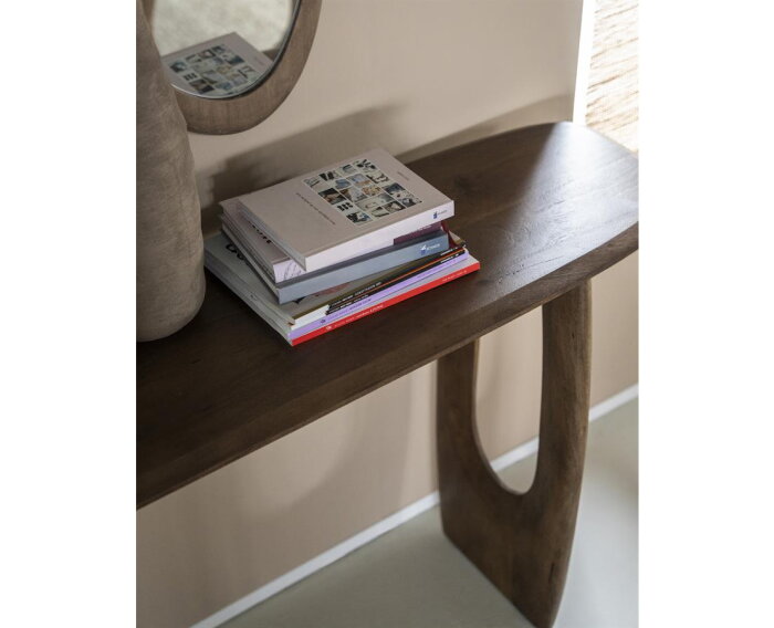 Sidetable Phoebe 150x40cm - bruin | Eleonora