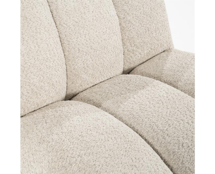 SEVN Fauteuil Lisa – Speels design met ronde vormen en ultiem zitcomfort - Anthology Beige