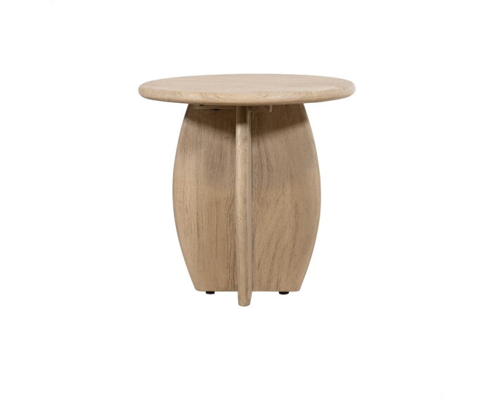 Bijzettafel Durban rond Ø50 cm Acacia Weathered Wood