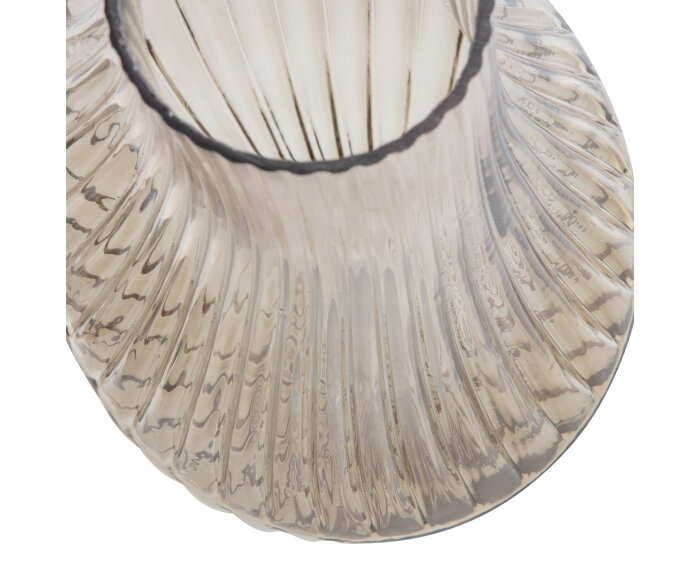 Toot Vaas Glas Sepia 35xØ21cm - BePureHome