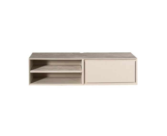 Zwevend tv meubel Ambiance Sand | 120 cm