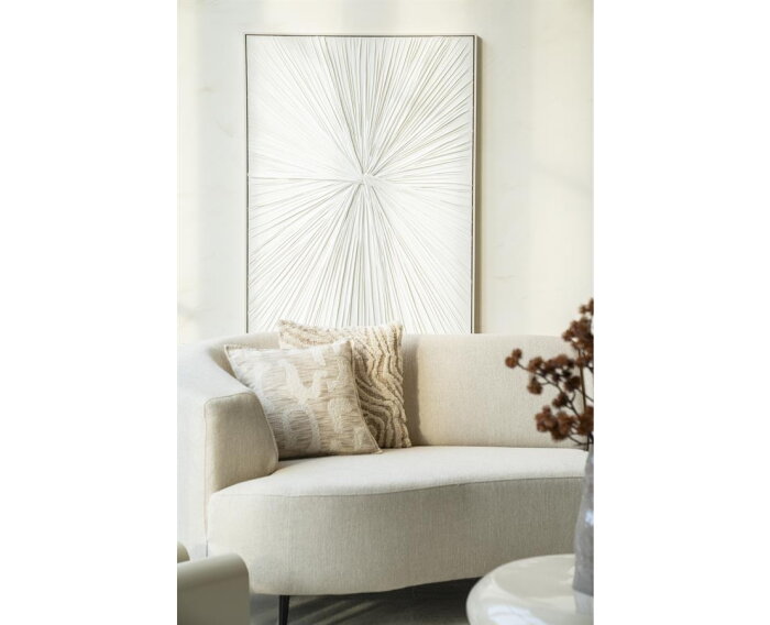 Seren 103x4.3cm - wit | BY-BOO