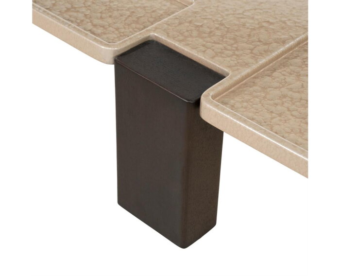 Salontafel Macy 130x85cm - beige | Eleonora