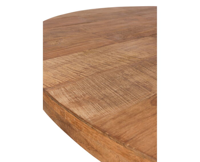 Classic eettafel Tradition rond teakhout