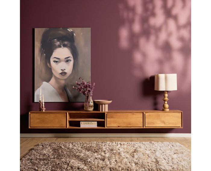 Zwevend tv meubel Ambiance Naturel | 120 cm