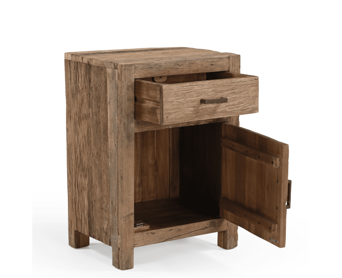 Nachtkastje Roots  1 lade en deur rechts