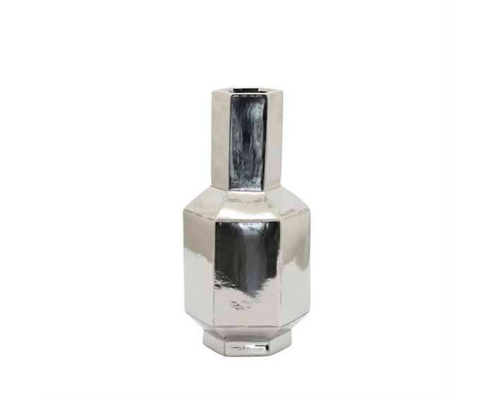 Vase Axis small - silver | BY-BOO