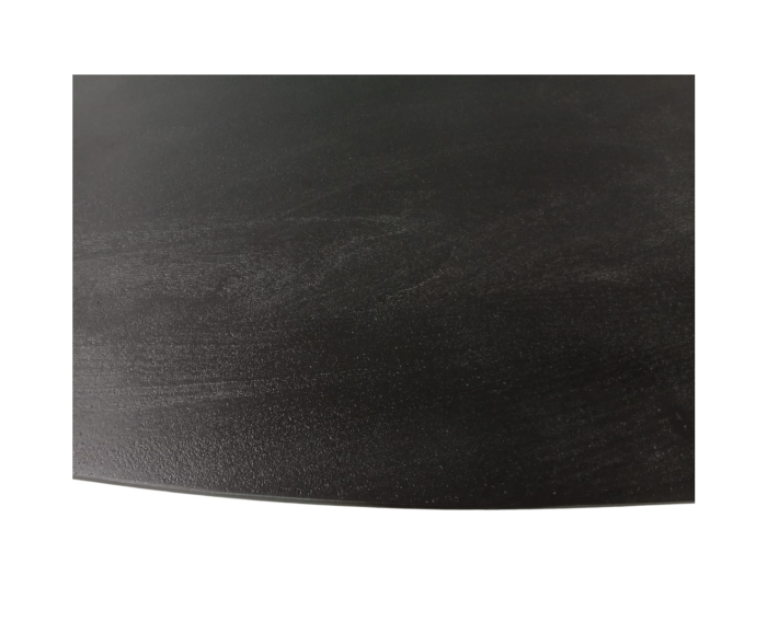 Eettafel Brandy Black | 160 cm | Ovaal