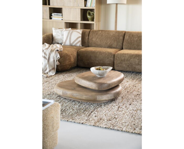 Salontafel Kabo 100x80cm - Naturel | BY-BOO