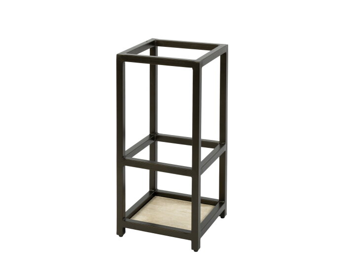 Paraplubak Terra vierkant - Poedercoat drift brown