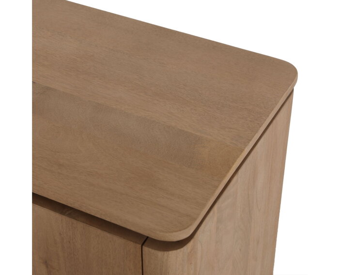 Tv meubel Dallas Naturel Mangohout 165 cm