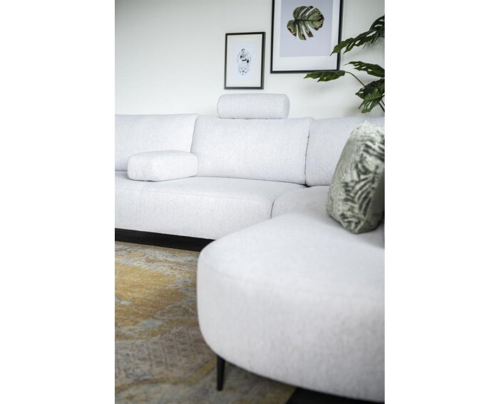 SEVN Danique modulaire hoekbank Leaf Ashgrey &ndash; 310x230 cm