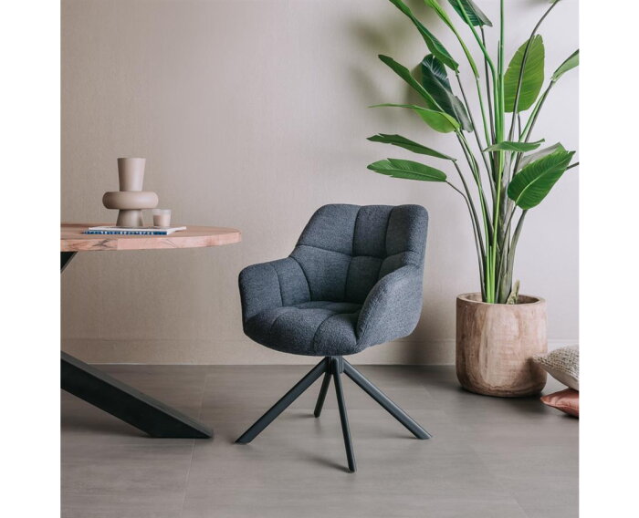 Eetkamerstoel Alba Blauw | Tower Living