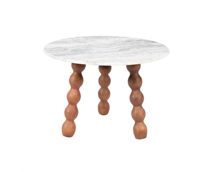 Coffee table Nelo small 60x60cm - bruin | BY-BOO