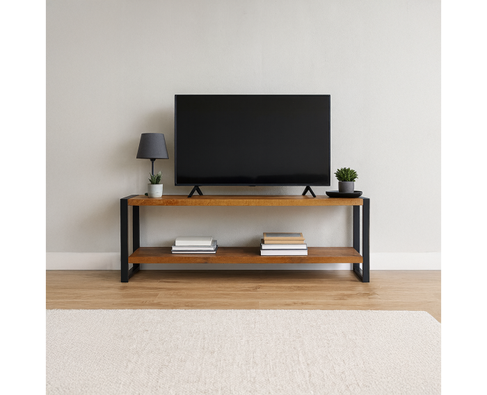 Open TV-Meubel Britt MANGO METAAL | 120 CM