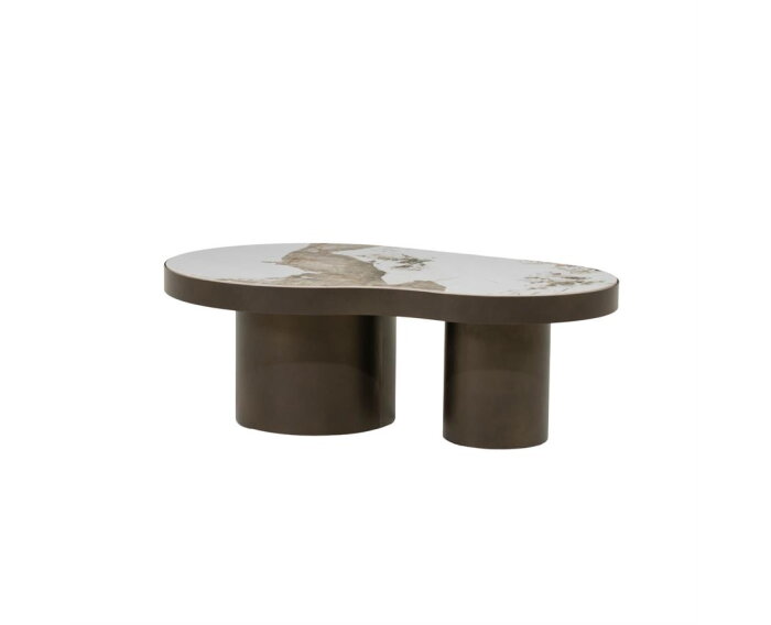 Salontafel Danilo 120x70cm - bruin | Eleonora