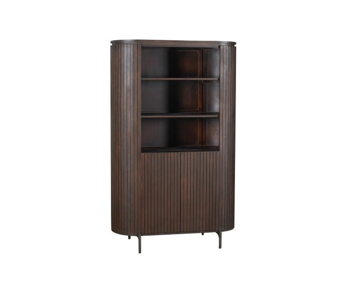 Wandkast Solana Bruin Mangohout 115 cm