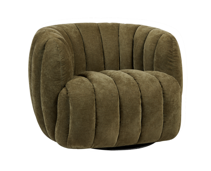 Verdi coffeechair swivel 360&deg; - Maloy 77 moss