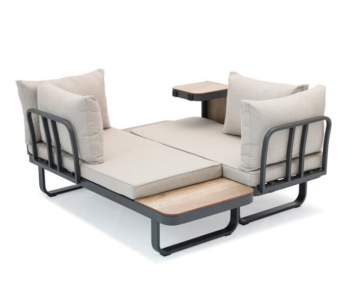 Palmos Loungeset Taupe