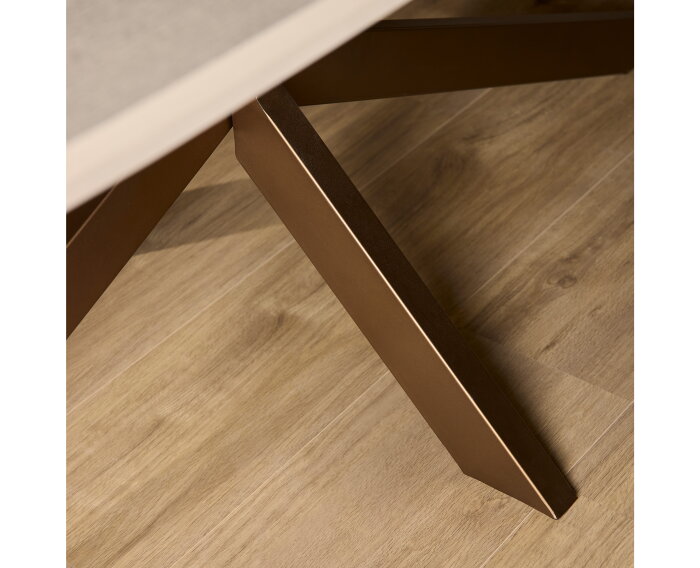 Eettafel Madison Sand | 160 cm | Deens Ovaal