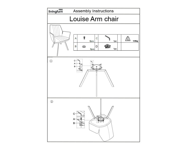Louise Beige | Livingfurn