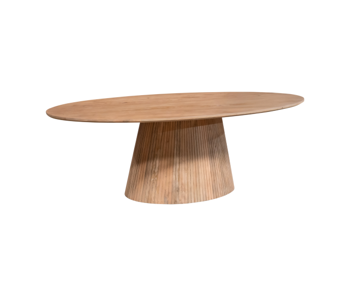 Eettafel Solana | 210 cm | Naturel | Ovaal
