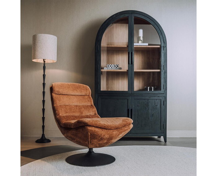Fauteuil Marano draaibaar Harmony 56 - caramel brown