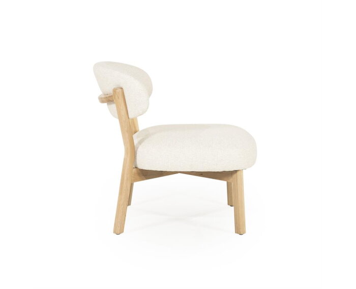 Fauteuil Mikky naturel - beige | Eleonora