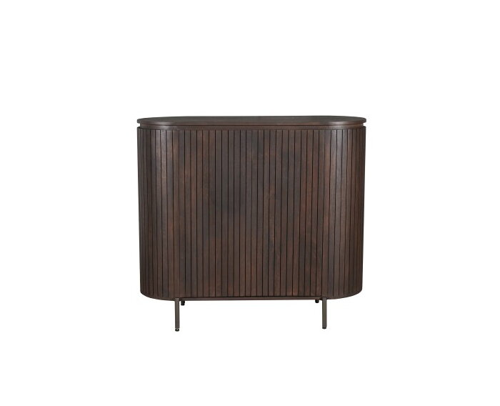 Kabinet kast Solana Bruin Mangohout 115 cm