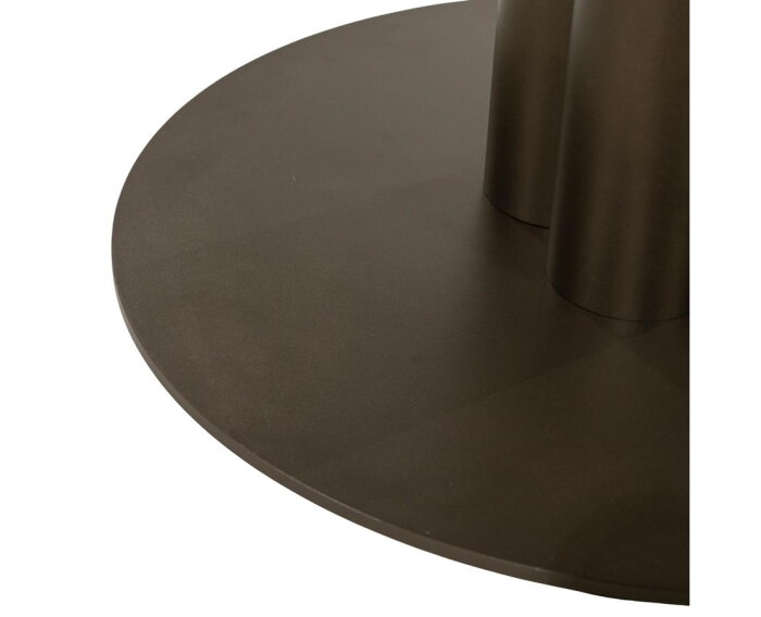 Eettafel Gino 130x130cm - bruin | Eleonora