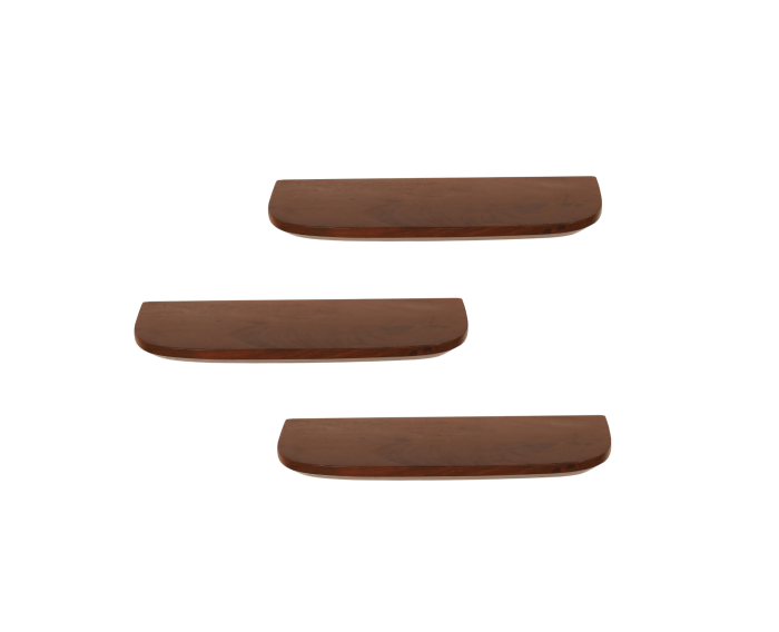 Wandplank Gusta Naturel | 60 cm | Set van 3
