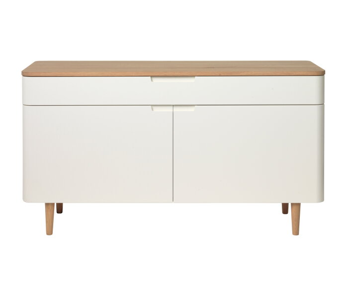 Dressoir Amalfi Eiken 140 cm - Wit