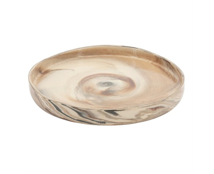 Plate Nagare large 33x4cm - veelkleurig | BY-BOO