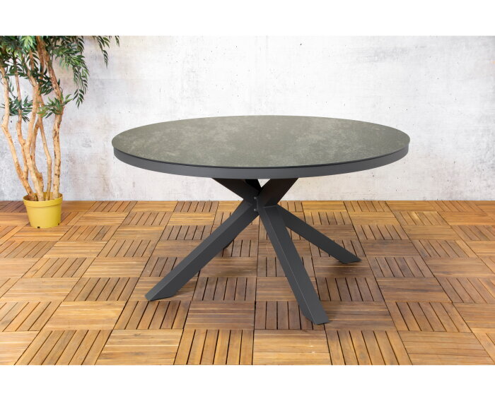 Bianca HPL table ø140 cm