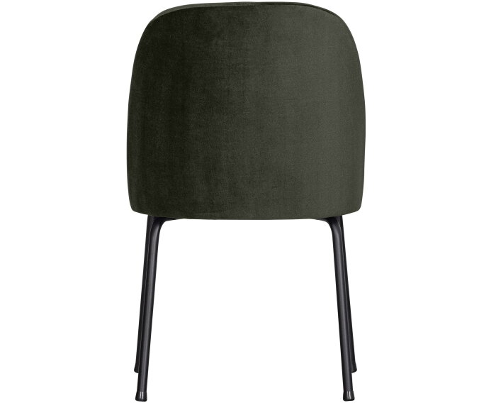 Vogue Eetkamerstoel Fluweel Dark Green - BePureHome